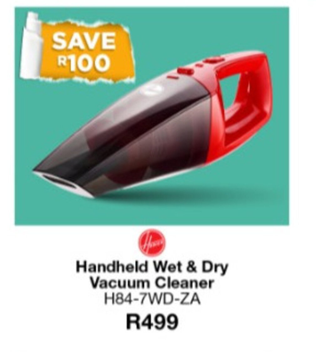 Hoover Handheld Wet & Dry Vacuum Cleaner H847WDZA offer at House & Home