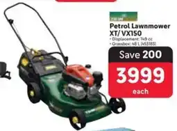 Makro Petrol Lawnmower XT/VX150 offer