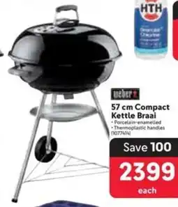 Makro Weber Compact Kettle Braai offer