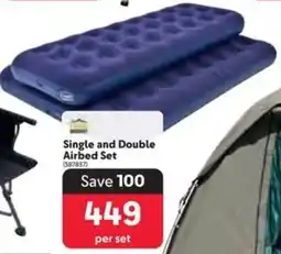Makro Camp Master Single and Double Airbed Set offer