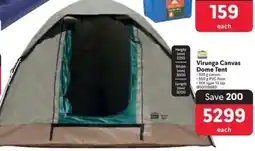Makro Camp Master Virunga Canvas Dome Tent offer