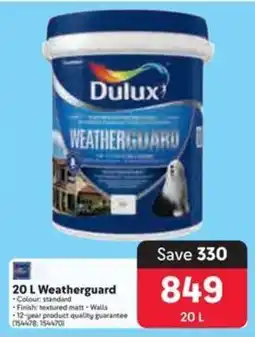 Makro Dulux Weatherguard offer