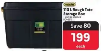 Makro ADDIS Rough Tote Storage Box offer