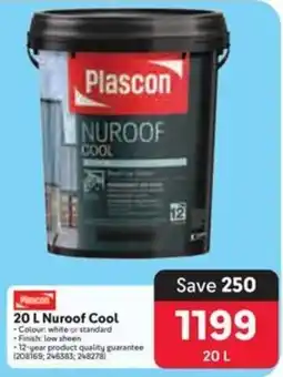 Makro Plascon Nuroof Cool offer