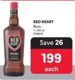 Makro RED HEART Rum offer