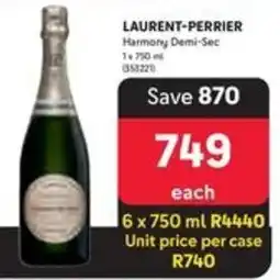 Makro LAURENT-PERRIER Harmony Demi-Sec offer