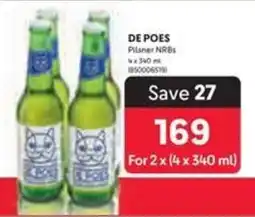 Makro DE POES Pilsner NRBs offer