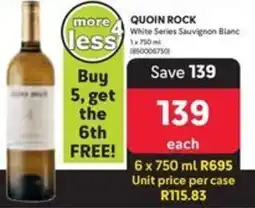 Makro QUOIN ROCK White Series Sauvignon Blanc offer