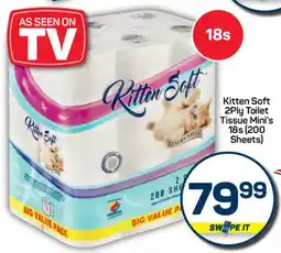 Pick n Pay Kitten Soft 2Ply Toilet Tissue Mini's offer