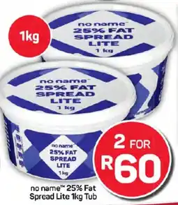Pick n Pay no name 25% Fat Spread Lite Tub offer