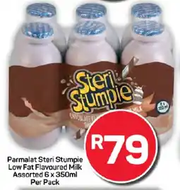 Pick n Pay Parmalat Steri Stumpie Low Fat Flavoured Milk Assorted offer