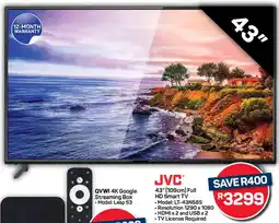 Pick n Pay JVC 43" (109cm) Full HD Smart TV offer