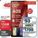 Pick n Pay Samsung Galaxy A05 64GB offer