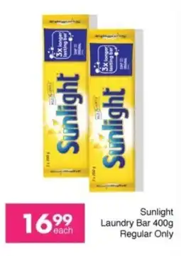 Save Sunlight Laundry Bar offer