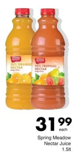 Save Spring Meadow Nectar Juice offer