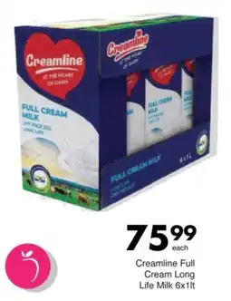 Save Creamline Full Cream Long Life Milk offer