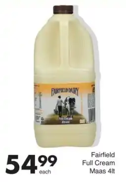 Save Fairfield Full Cream Maas offer