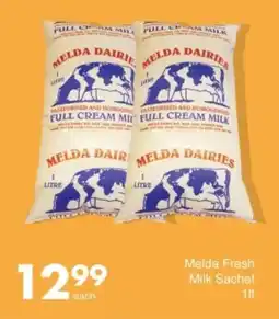 Save Melda Fresh Milk Sachet offer