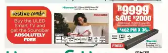 House & Home Hisense - 55" (139cm) ULED Smart TV - 55U7QF offer
