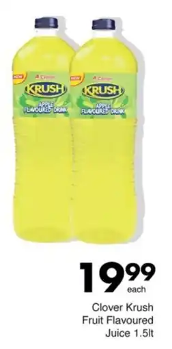 Save Clover Krush Fruit Flavoured Juice offer