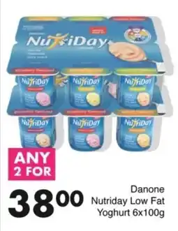 Save Danone Nutriday Low Fat Yoghurt offer