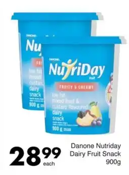 Save Danone Nutriday Dairy Fruit Snack offer
