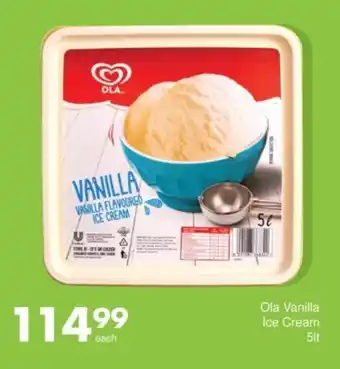 Save Ola Vanilla Ice Cream offer