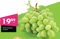 Save Hyper White Grapes Punnet offer