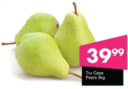 Tru Cape Pears