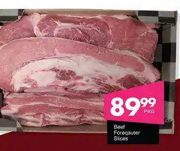 Save Hyper Beef Foreqauter Slices offer