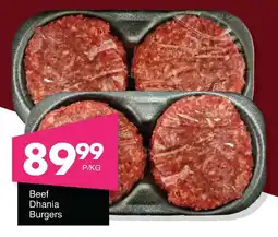 Save Hyper Beef Dhania Burgers offer