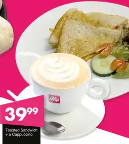 Save Hyper Toasted Sandwich + a Cappuccino offer