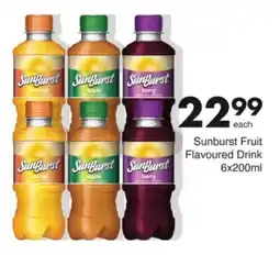 Save Sunburst Fruit Flavoured Drink offer