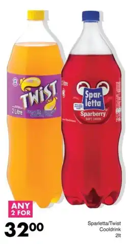 Save Sparletta/Twist Cooldrink offer