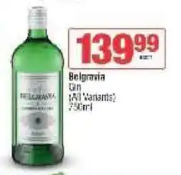 Spar Tops BELGRAVIA GIN offer