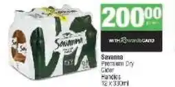 Spar Tops Savanna Premium Dry Cider offer
