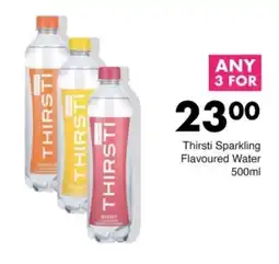 Save Thirsti Sparkling Flavoured Water offer