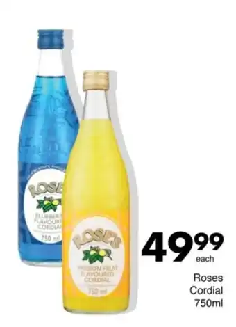 Save Roses Cordial offer