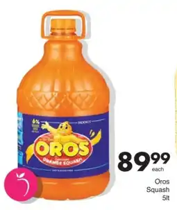 Save Oros Squash offer