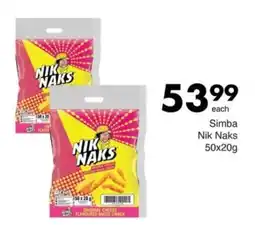 Save Simba Nik Naks offer