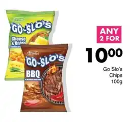Save Go Slo's Chips offer