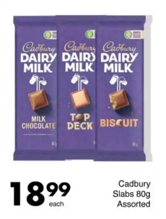 Save Cadbury Slabs Assorted offer