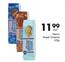 Save Henro Super Creams offer