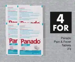 Save Panado Pain & Fever Tablets offer