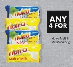 Save Nutro Malt & Milk/Nice offer
