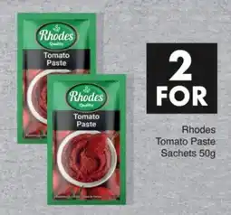 Save Rhodes Tomato Paste Sachets offer
