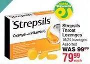 Dis-Chem Strepsils Throat Lozenges Assorted-16/24 Lozenges Each offer