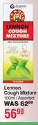 Dis-Chem Lennon Cough Mixture Assorted-100ml offer