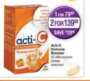 Dis-Chem Anti-C Immune Booster 20 Effervescent Tablets Assorted-For 1 offer