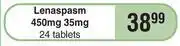 Dis-Chem Lenaspasm 450mg 35mg-24 Tablets offer